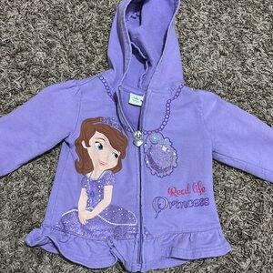 Sofia the First zip up